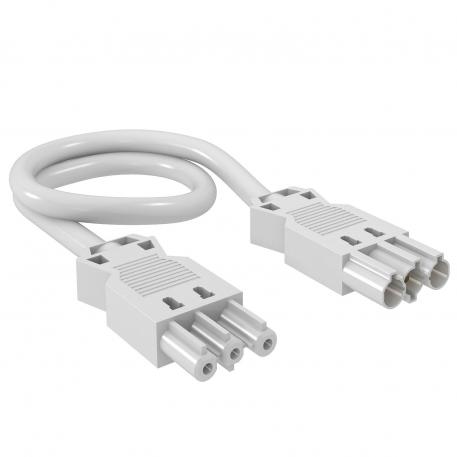 Produžni kabel 3-polni, PVC, presjek 2,5 mm², bijeli