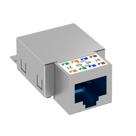 Komunikacijska priključnica RJ45, kat 6e, oklopljena 